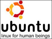 English: ubuntu for human beings