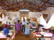 Malaria Clinic in Tanzania helped by SMS for Life program, an IBM Extreme Blue project.