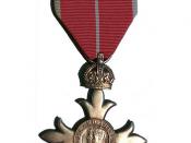 Member of the Order of the British Empire MBE