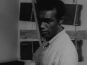 Actor Duane Jones in a scene from the movie Night of the Living Dead