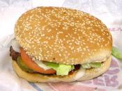 The Whopper sandwich, Burger King's signature product.