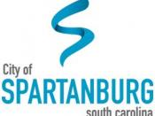 Official logo of Spartanburg, South Carolina