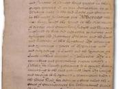 This is a low-resolution scan or photo of the English Bill of Rights of 1689.
