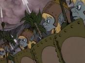 Elves as portrayed in the 1977 Rankin-Bass version of The Hobbit.