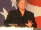 English: Rush Limbaugh at CPAC in February 2009.
