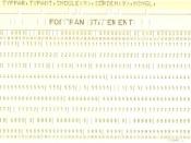 Punch-card--fortran