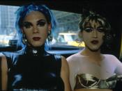 Nan Goldin, Misty and Jimmy Paulette in a Taxi, NYC, 1991, 30 x 40 inches