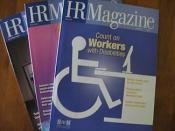 A few issues of SHRM's monthly publication HR Magazine.