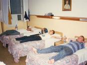 Hostel In Florence, August 1995