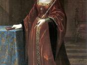 A posthumous portrait of Queen Isabel of Castile