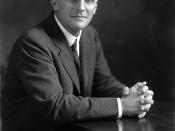 Portrait of Henry S. Dennison of Dennison Manufacturing, a follower of Frederick W. Taylor and scientific management, and an adviser to Presidents Woodrow Wilson and Franklin D. Roosevelt, ca. 1928