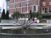 English: Nelson Mandella Gardens in Millennium Square, Leeds, UK