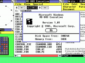 Windows 1.0, the first version, released in 1985