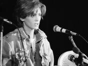 L'actrice américaine Julia Roberts au Festival du cinéma américain de Deauville (Normandie, France) en septembre 1990.
