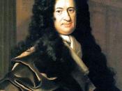 Portrait of Gottfried Leibniz (1646-1716), German philosopher