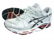 A pair of ASICS stability running shoes, model GEL-Kinsei
