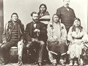 Ute delegation in Washington DC in 1880. Chipeta is seated in the front row beside her husband