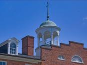 Cupola -- Schmucker Hall Lutheran Seminary Gettysburg (PA) April 2012