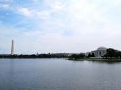 Washington and Jefferson monuments