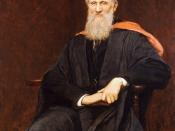 Portrait of Lord Kelvin (1824-1907): Oil on canvas