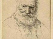 Victor Hugo, by Alphonse Legros.