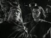 Erskine Sanford as King Duncan with Roddy McDowall as Malcolm in Orson Welles' controversial Macbeth (1948)
