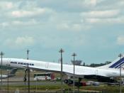 English: Air France Concorde at Paris-Charles de Gaulle Airport