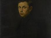 Ben Nicholson, by Mabel Pryde (died 1918). See source website for additional information. This set of images was gathered by User:Dcoetzee from the National Portrait Gallery, London website using a special tool. All images in this batch have been confirme