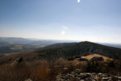 From the southwest crest of Spruce Knob, West Virginia