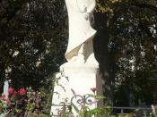 Français : Statue de Cyrano de Bergerac