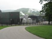 English: View of Jim Beam distillery from the Beam House.