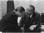 President Nguyen Van Thieu (South Vietnam) and President Lyndon B. Johnson