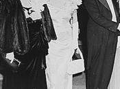 English: From left: First Lady Bess Truman, Ambassador Perle Mesta, President Harry S. Truman