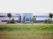 Optical product manufacturer Hoya in Hamburg, Germany.
