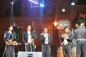 English: mariachi band at the Festival del Mariachi, Charrería y Tequila in San Juan de los Lagos, Jalisco, Mexico