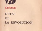Livre l'État et la Révolution de Lénine, paru en 1917