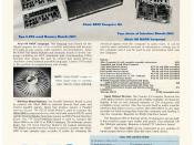 The MITS Altair 8800 computer was the first commercially successful home computer. Paul Allen and Bill Gates wrote Altair BASIC and started Microsoft. This advertisement appeared in Radio-Electronics, Popular Electronics and other magazines in August 1975