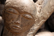 Picture of an african mask taken 2007 in Ouagadougou, Burkina Faso