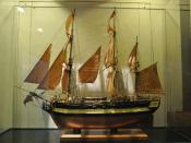 English: Model of the HMS Discovery (1789) at the Vancouver Maritime Museum. Français : Maquette du HMS Discovery (1789) photographié dans le Musée maritime de Vancouver.