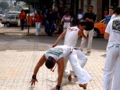 Capoeira dance.