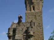 English: Wallace Monument In memory of William Wallace, one of the leaders of the Scots army at the Battle of Stirling Bridge.
