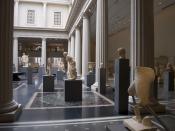 A view of new Roman Gallery in the Metropolitan Museum of Art.