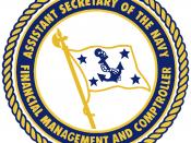 English: Seal of the U.S. Assistant Secretary of the Navy (Financial Management)