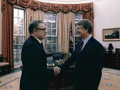 English: Nelson Rockefeller and Jimmy Carter