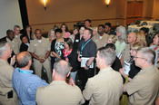 English: ORLANDO, Fla. (May 3, 2011) Rear Adm. Townsend G. Alexander, commander of Navy Region Southeast, speaks at the second annual Department of the Navy Sexual Assault Prevention Summit in Orlando. The summit was designed to bring awareness to the Sex