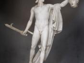 Perseus and the head of Medusa by Antonio Canova in Vatican Museums.