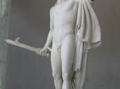 Perseus with the head of Medusa, by Antonio Canova, completed 1801 (Vatican Museums)