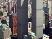 English: World Trade Center, New York, aerial view March 2001. Français : Le World Trade Center à New York. Vue aérienne datant de mars 2001.
