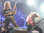 Music band Children of Bodom during Masters of Rock 2007 festival