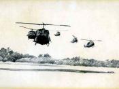 English: CHOPPERS by John D. Kurtz IV, CAT VI, 1968, Courtesy of the National Museum of the U.S. Army